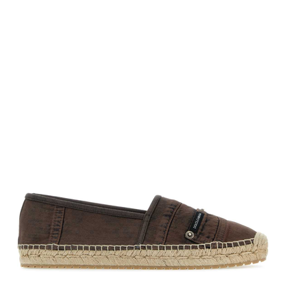 MAYFEYR - Dolce & Gabbana - Brown Denim Espadrilles - A50502AK18280047