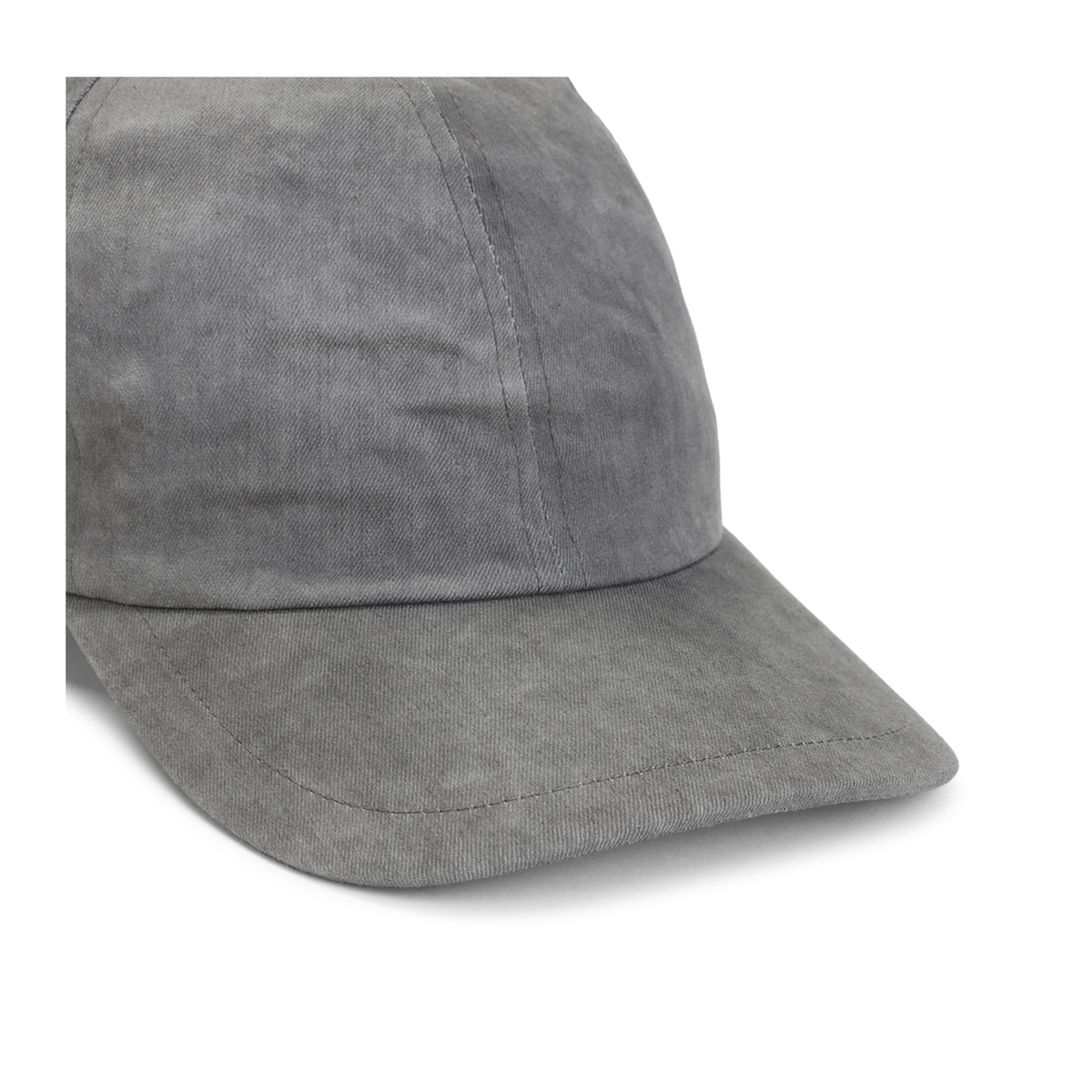 MAYFEYR - Rick Owens - Washed Grey Six Panel Baseball Cap - DA02F6478SDLD78