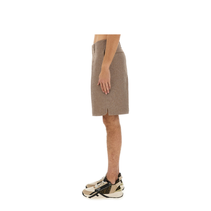 Jacquard Bermuda Shorts