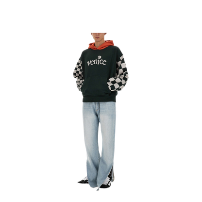 MAYFEYR - ERL - Venice Sweatshirt - ERL08T021BLACKCHECKER