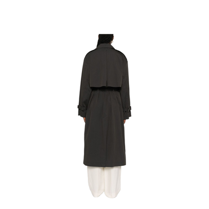 Cotton Blend Trench Coat