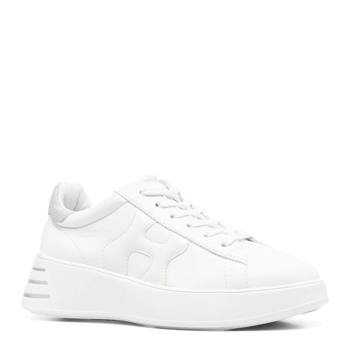 Sneakers Rebel White Silver
