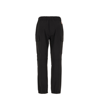 Black Stretch Nylon Pants