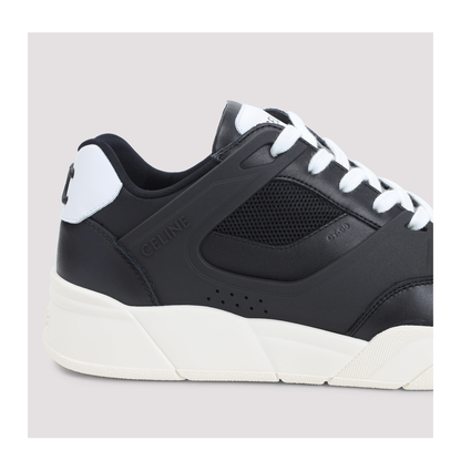 MAYFEYR - Celine - Ct-09 Leather Rubber And Mesh Sneakers - 361564995C