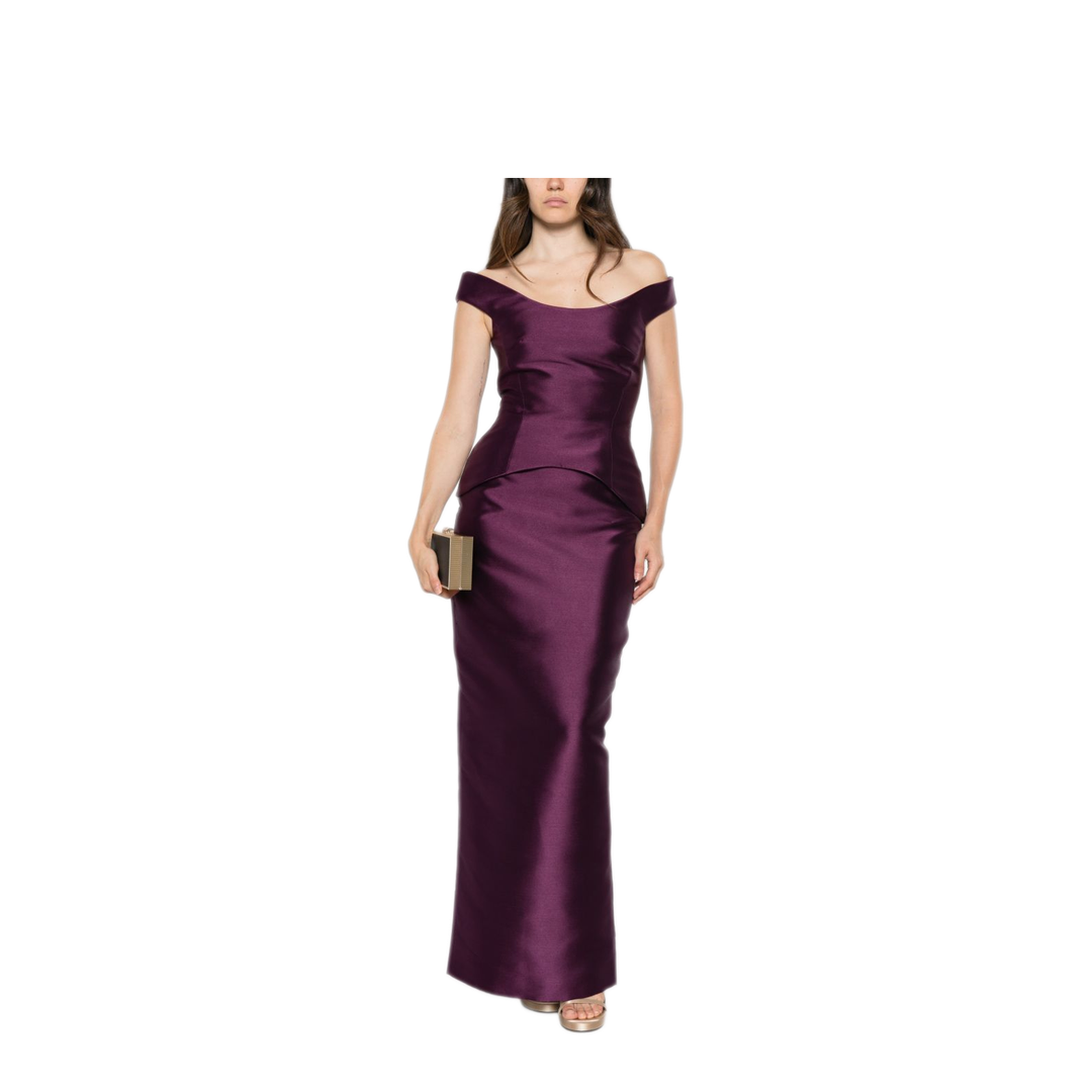 MAYFEYR - Solace London - Violet Dresses - OS49024DAMSON