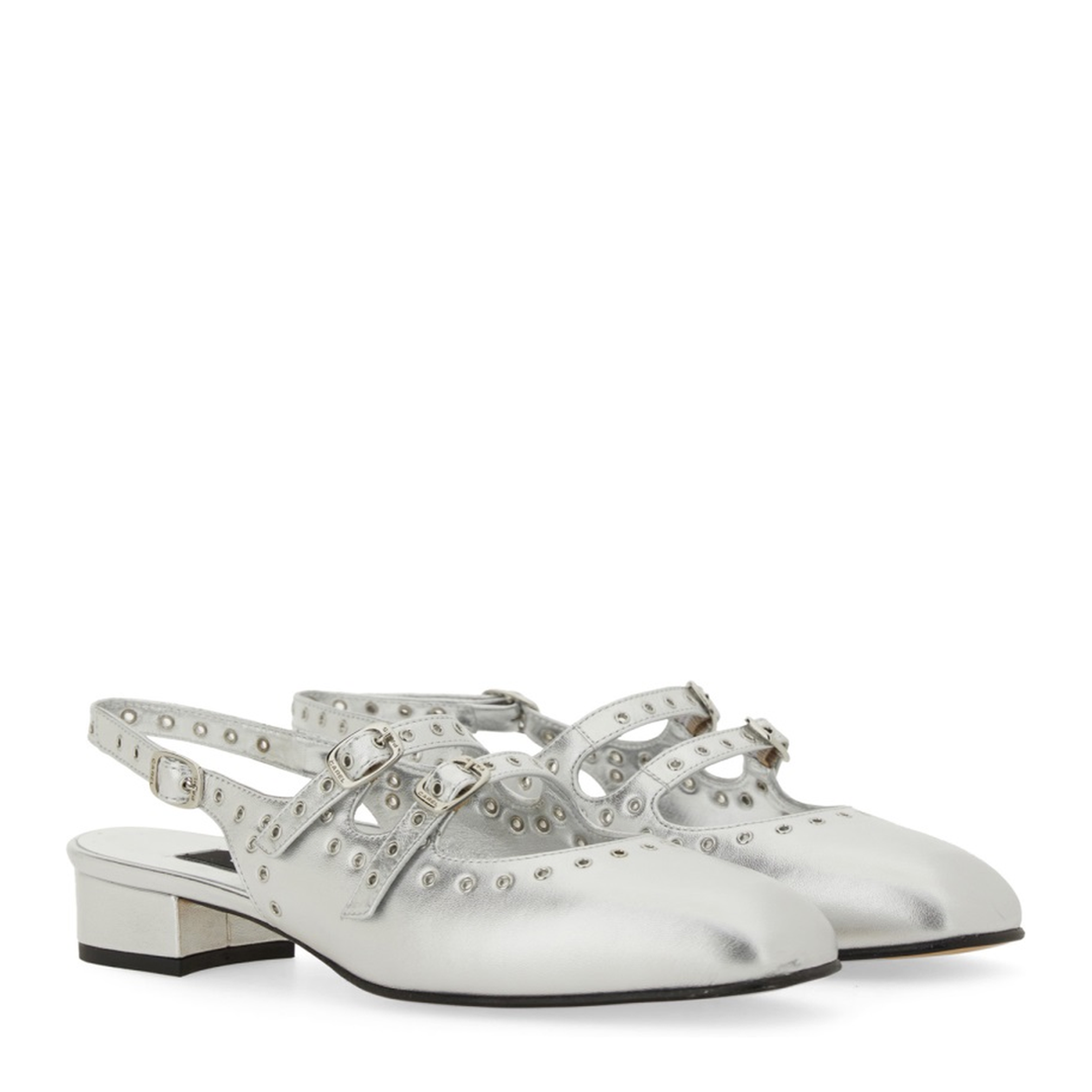 MAYFEYR - Carel - Mary Jane Slingback Queen - QUEEN332802SILVER
