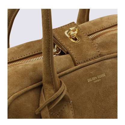 Vita Suede Leather Tote Bag