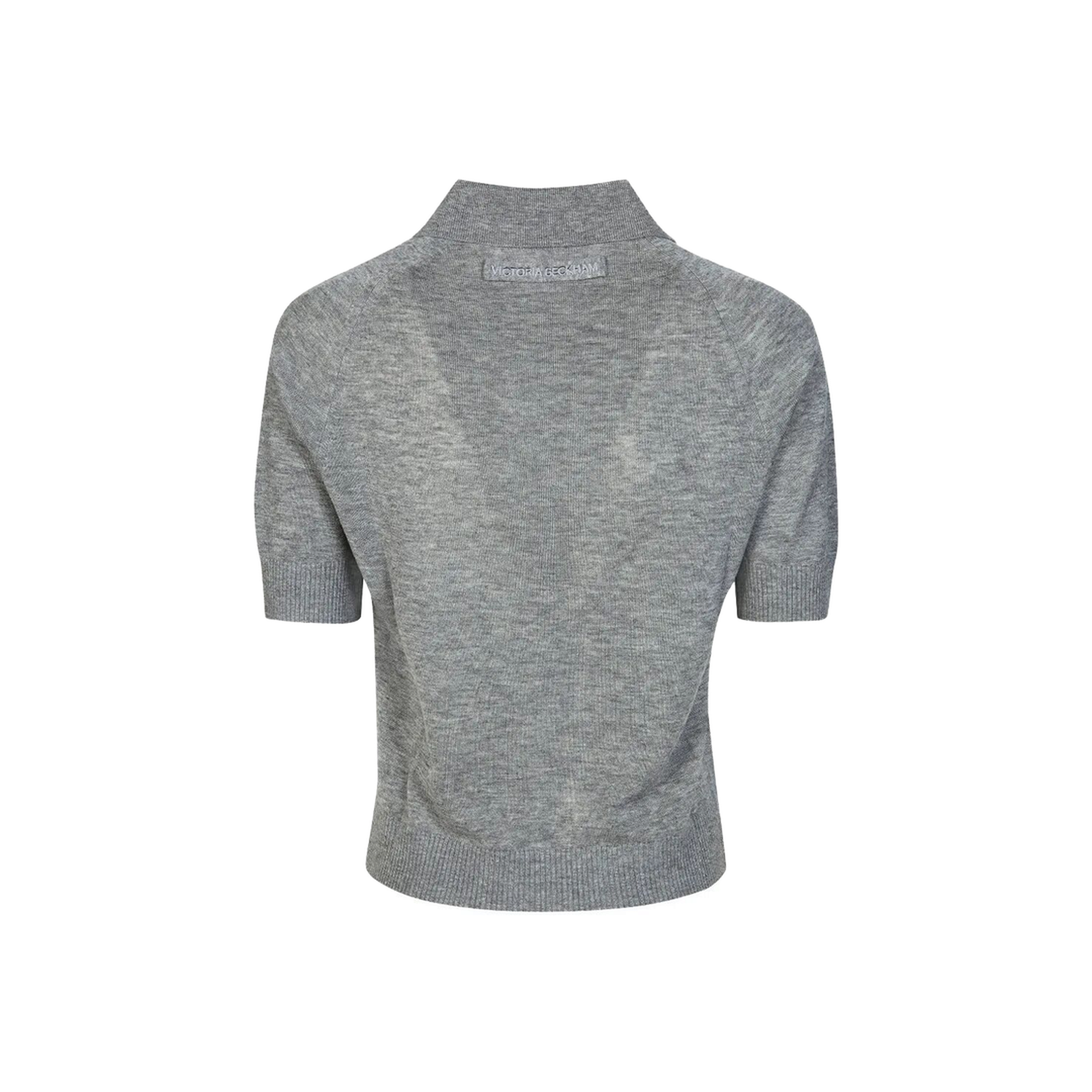 MAYFEYR - Victoria Beckham - Lightweight Fine Gauge Knitted Polo Top - 1126KTP007013A