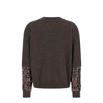 V-Necked Sweater