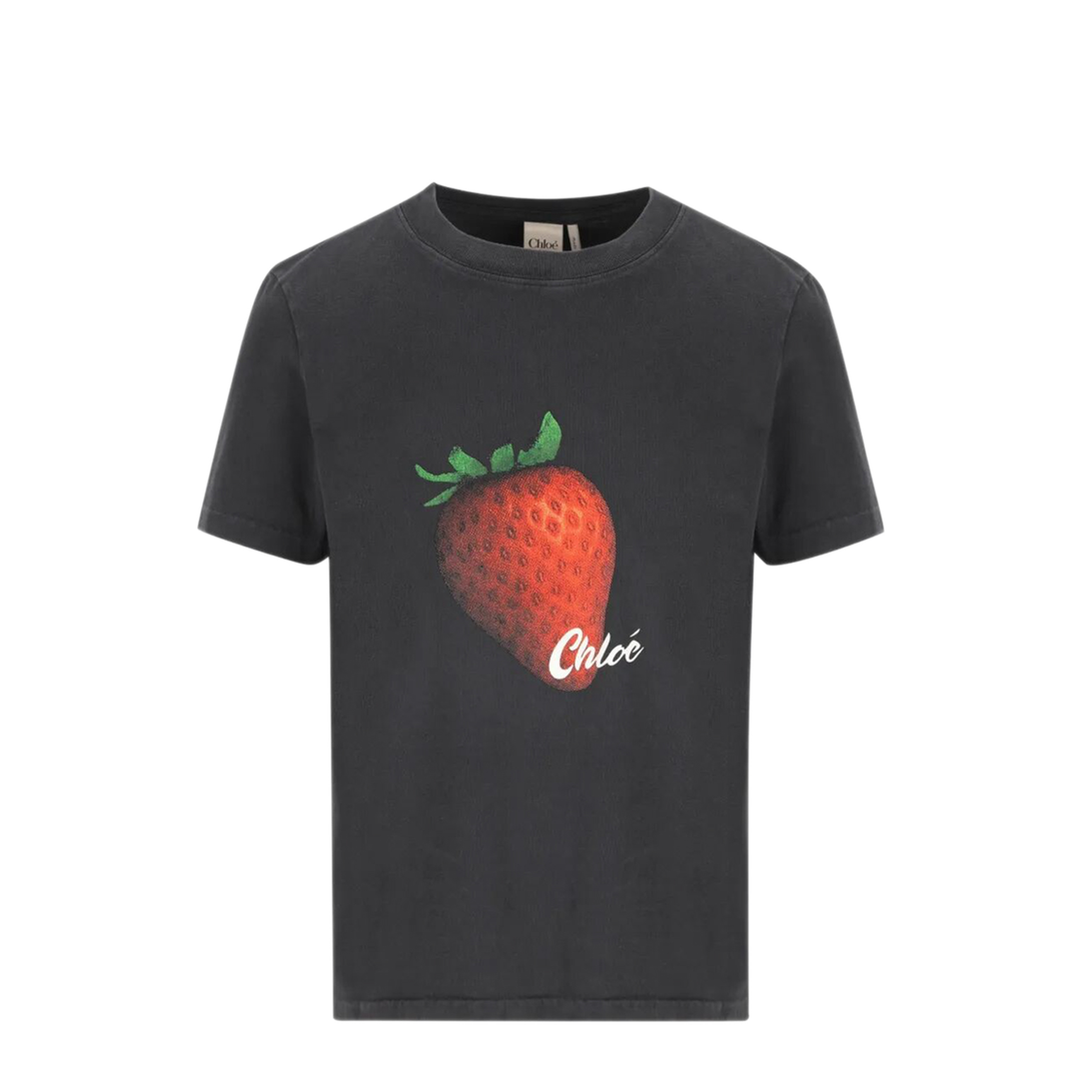 MAYFEYR - Chloè - Strawberry Print Cotton T-Shirt - CH26AJH08289