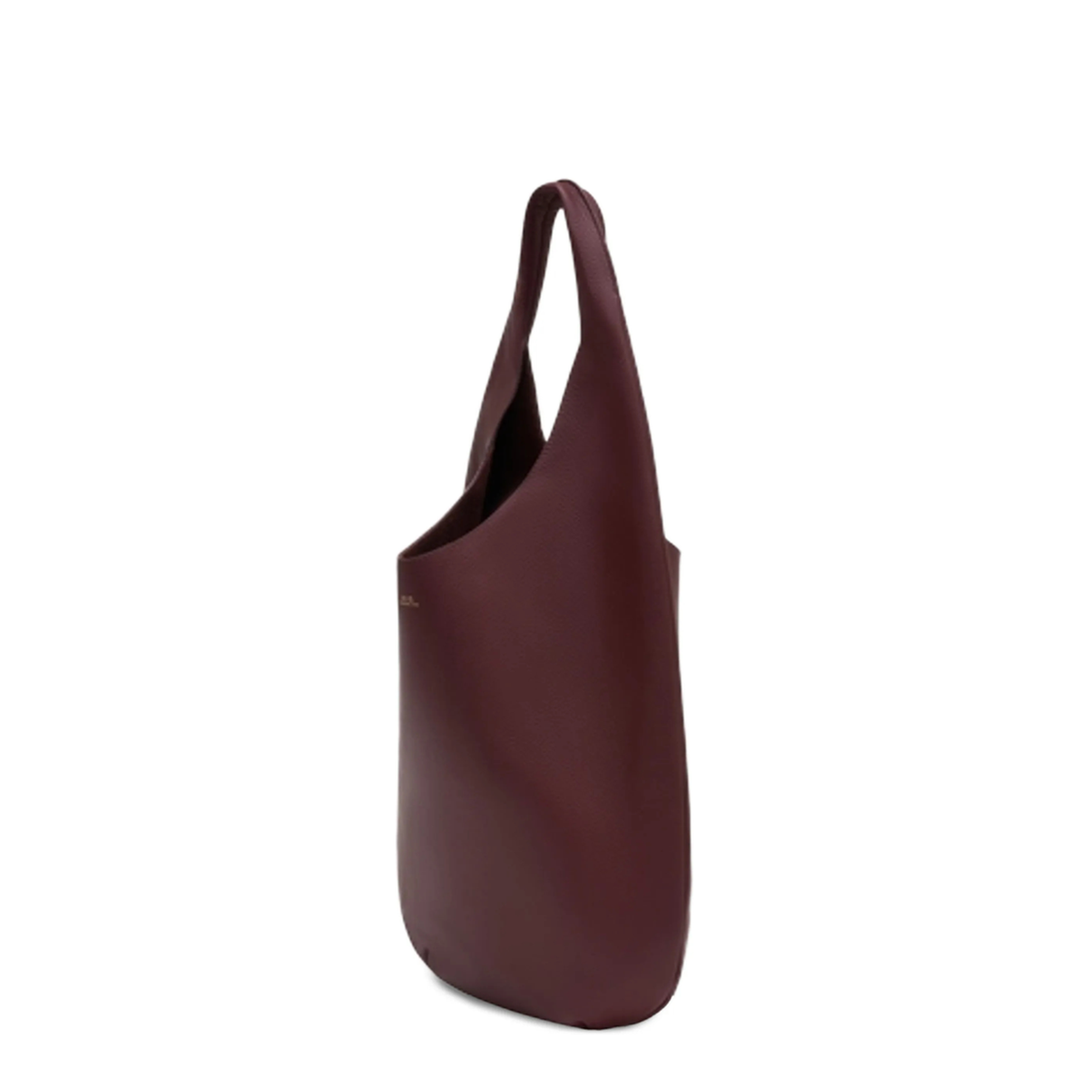 Le Neige Calfskin Tote - Bordeaux