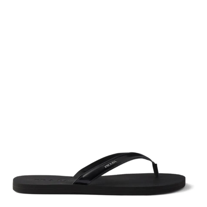 MAYFEYR - Prada - Brushed Leather Flip-Flops - 2Y3162FG001055F0002