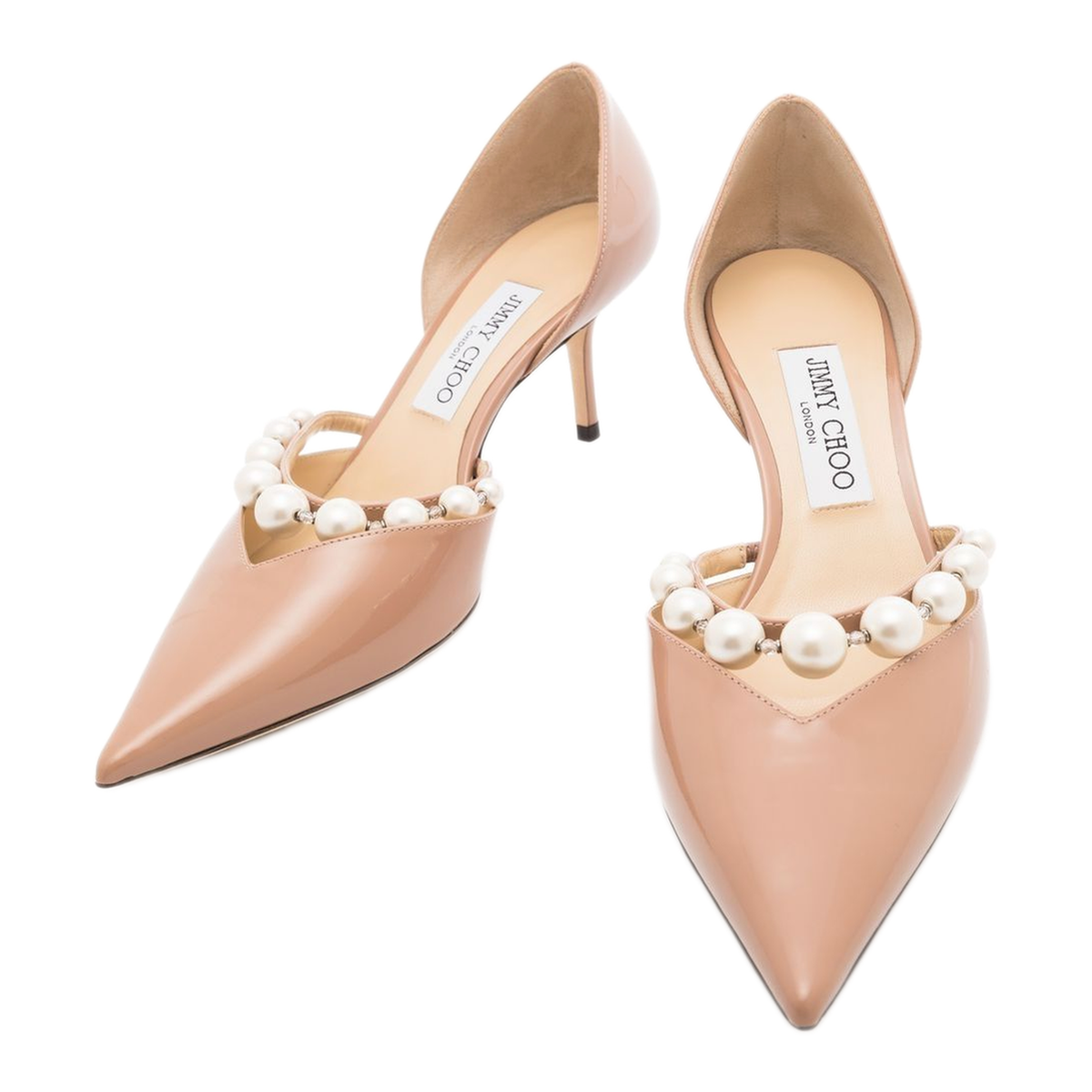 MAYFEYR - Jimmy Choo - With Heel Powder - AURELIE65XKMBALLETPINK/WHITE