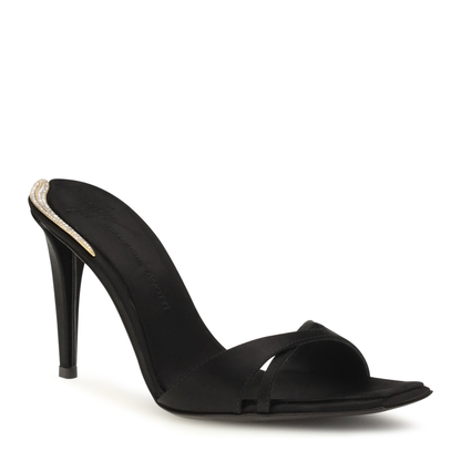 MAYFEYR - Giuseppe Zanotti - Salamander Satin Mules Sandals - I600027002