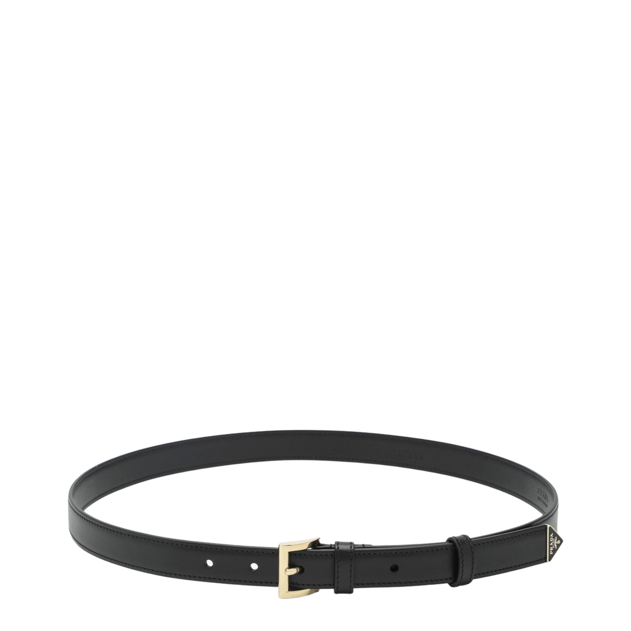 Black Belt with Appliqué