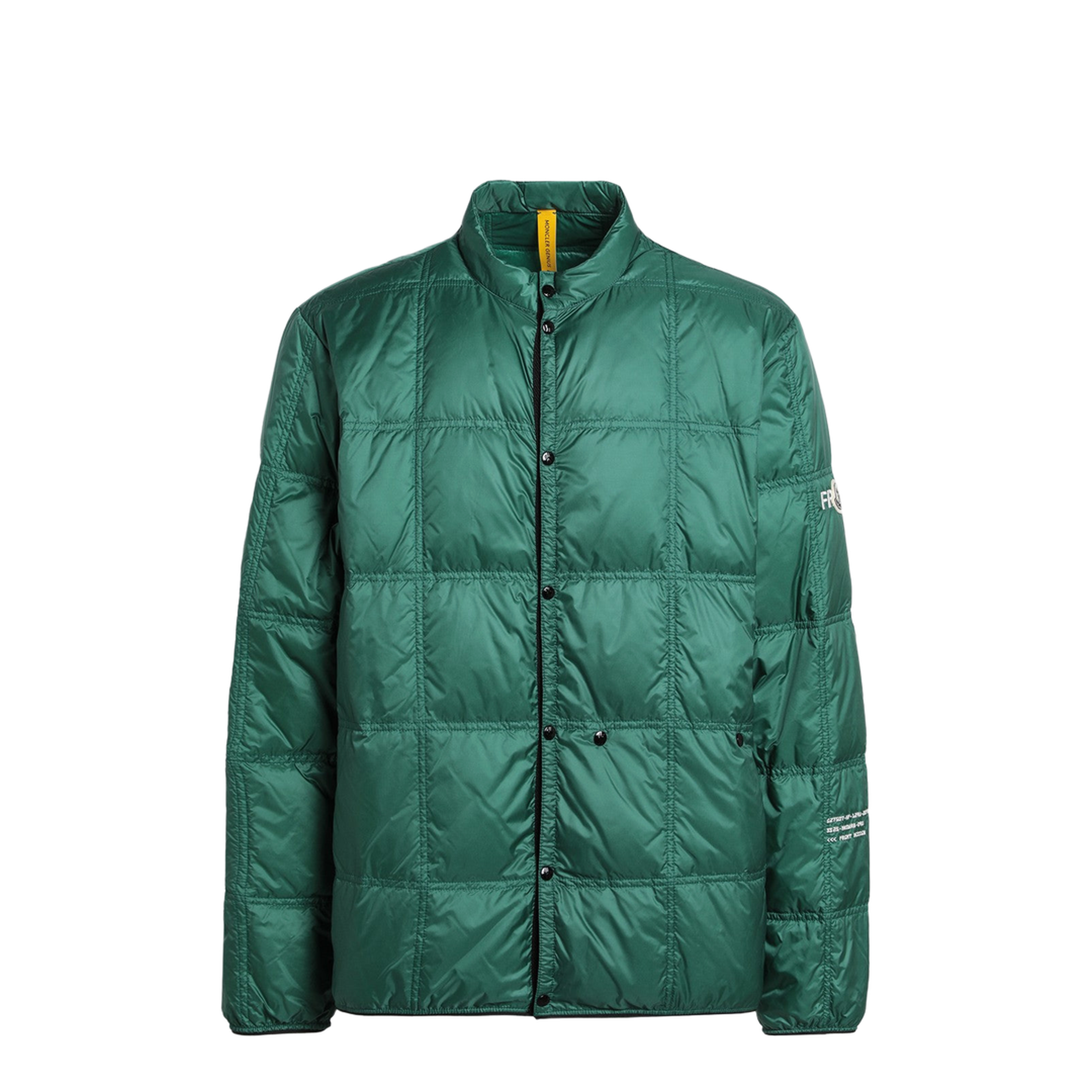 Jayel Green Jacket in Nylon
