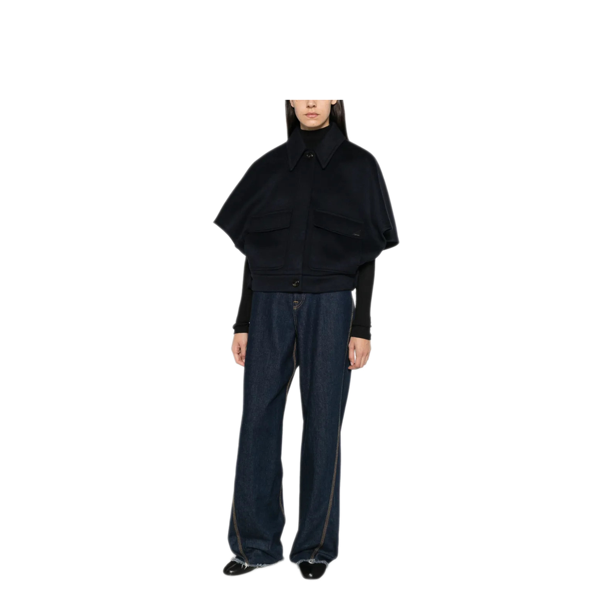 Midnight Blue Cashmere Dream Vest