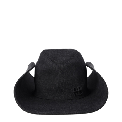 MAYFEYR - RUSLAN BAGINSKIY - Cowboy Hat With Logo - CWB033PS26CJNS11PWRBBLACK
