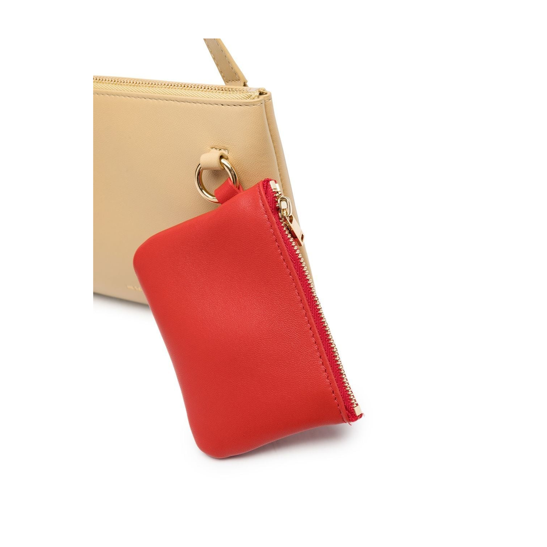 Logo-printed Zipped Crossbody Bag