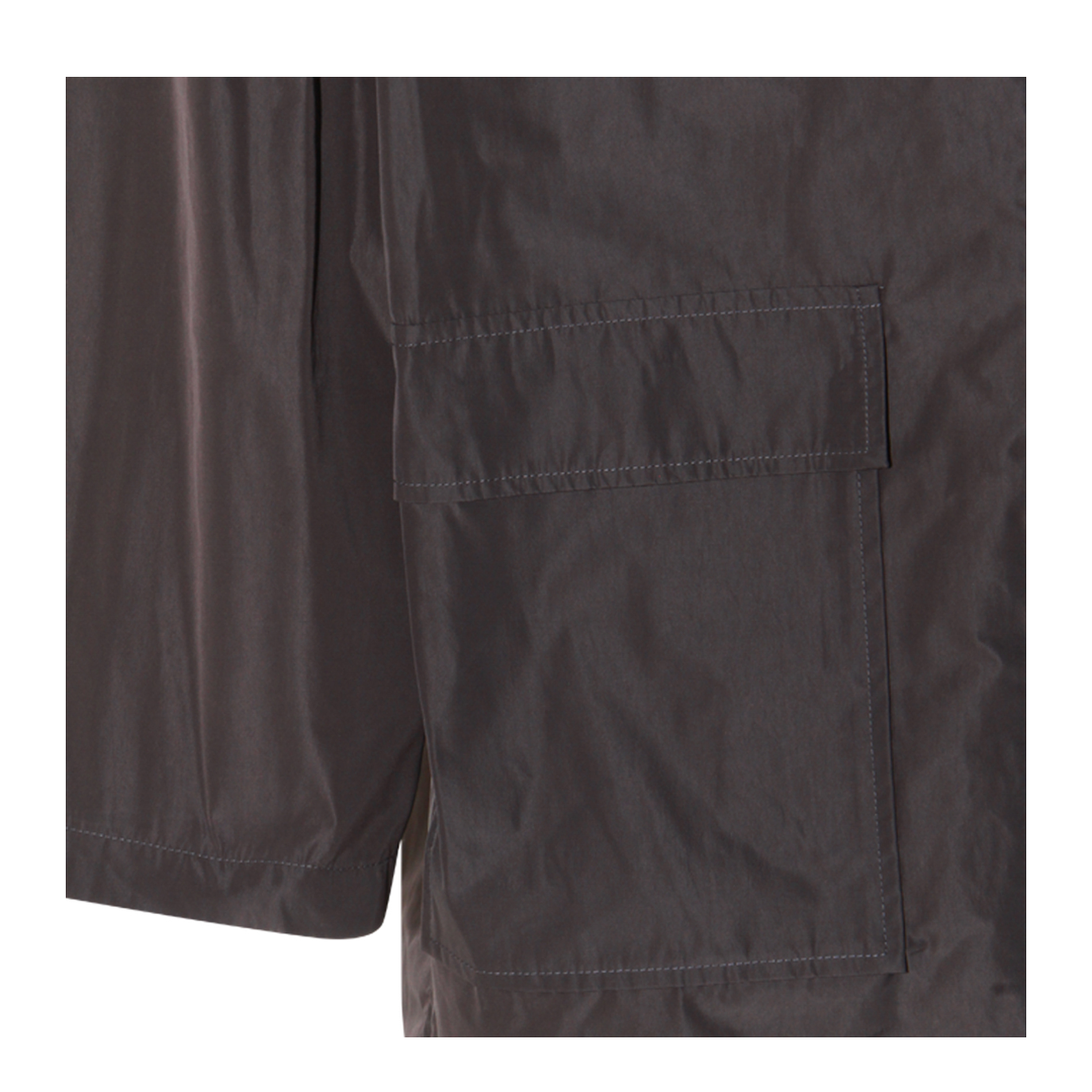 Logo-Print Single-Breasted Coat