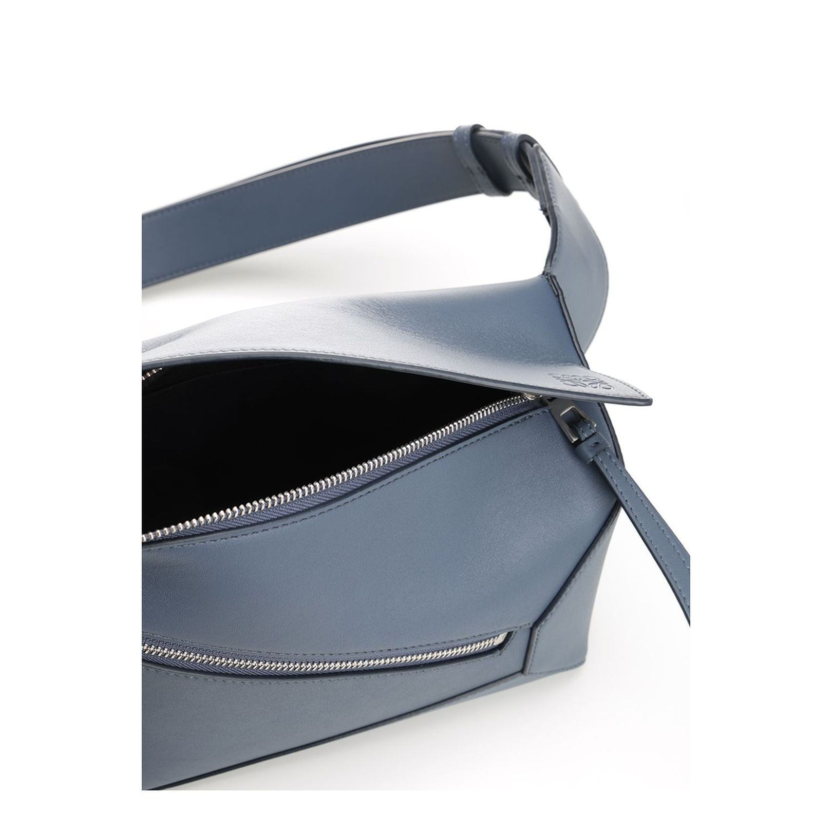 Puzzle Edge Small Leather Bumbag