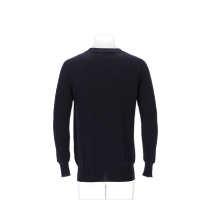 MAYFEYR - LANEUS - Cotton Viscose Knitwear - LANUMGU1236BLU
