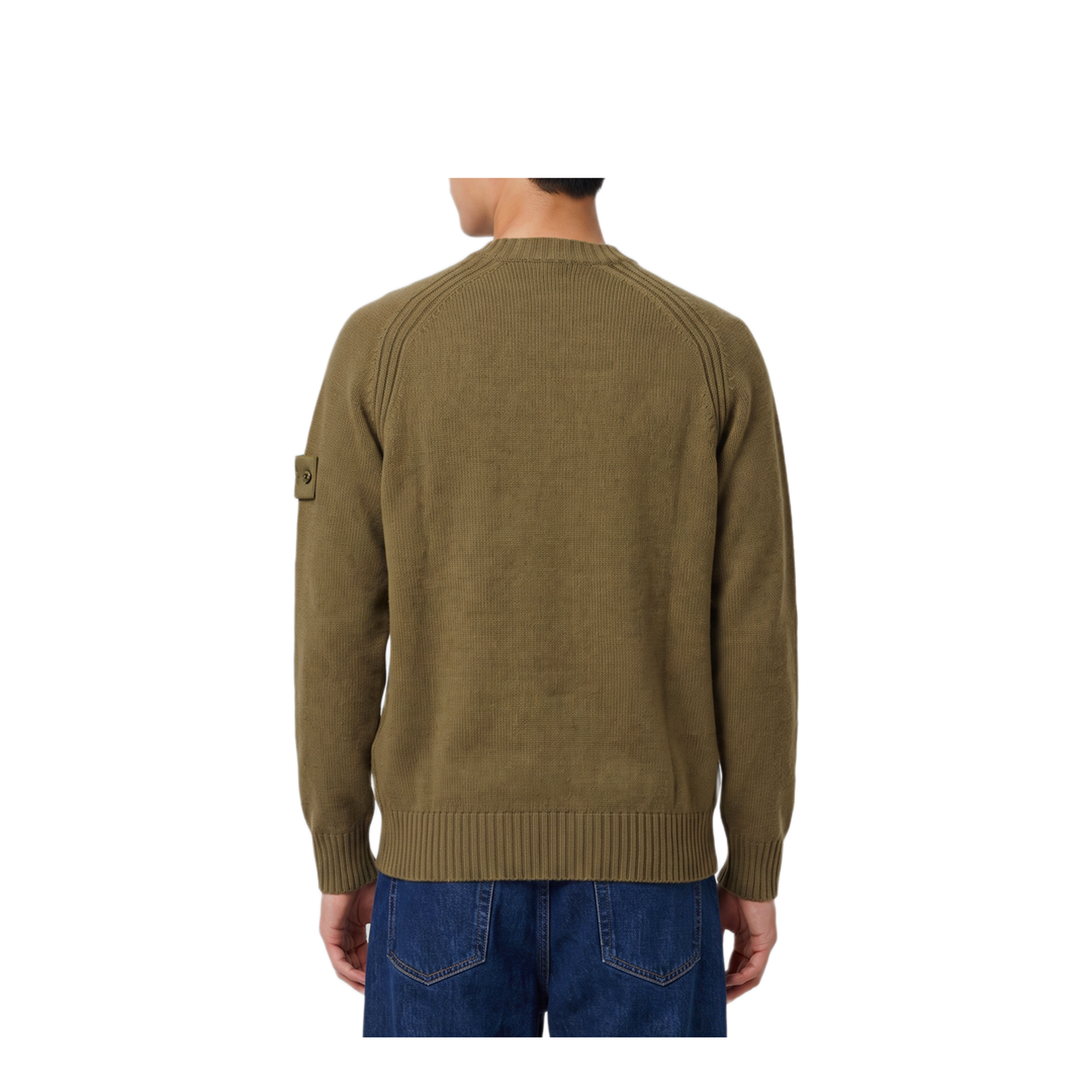 MAYFEYR - Stone Island - Military Green Cashmere Sweater - L2S155100036S01FFV0054