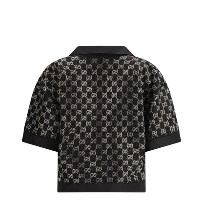 MAYFEYR - Gucci - Wool Lamé Tweed Top - 846682ZARWY