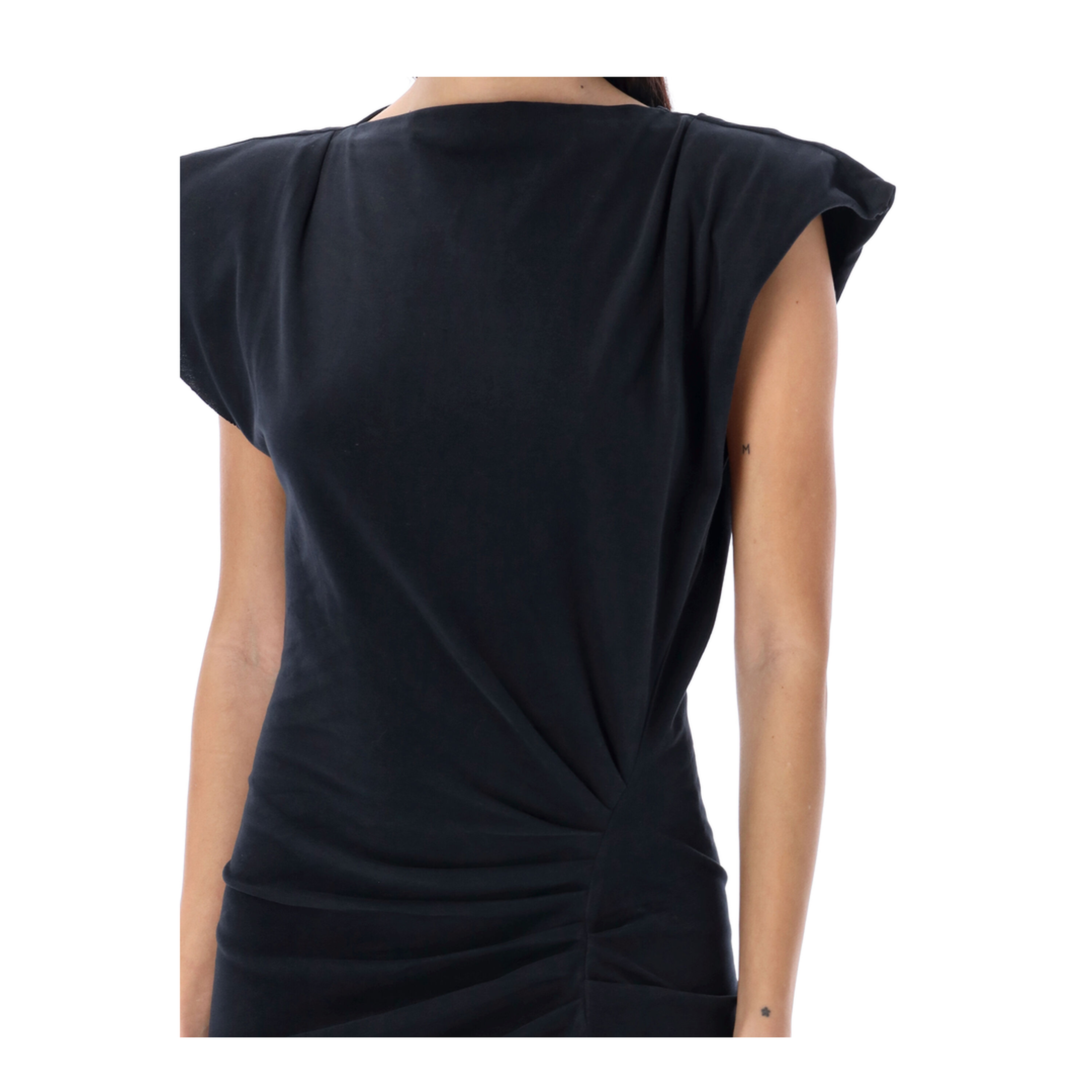 Long Black Nadela Jersey Dress