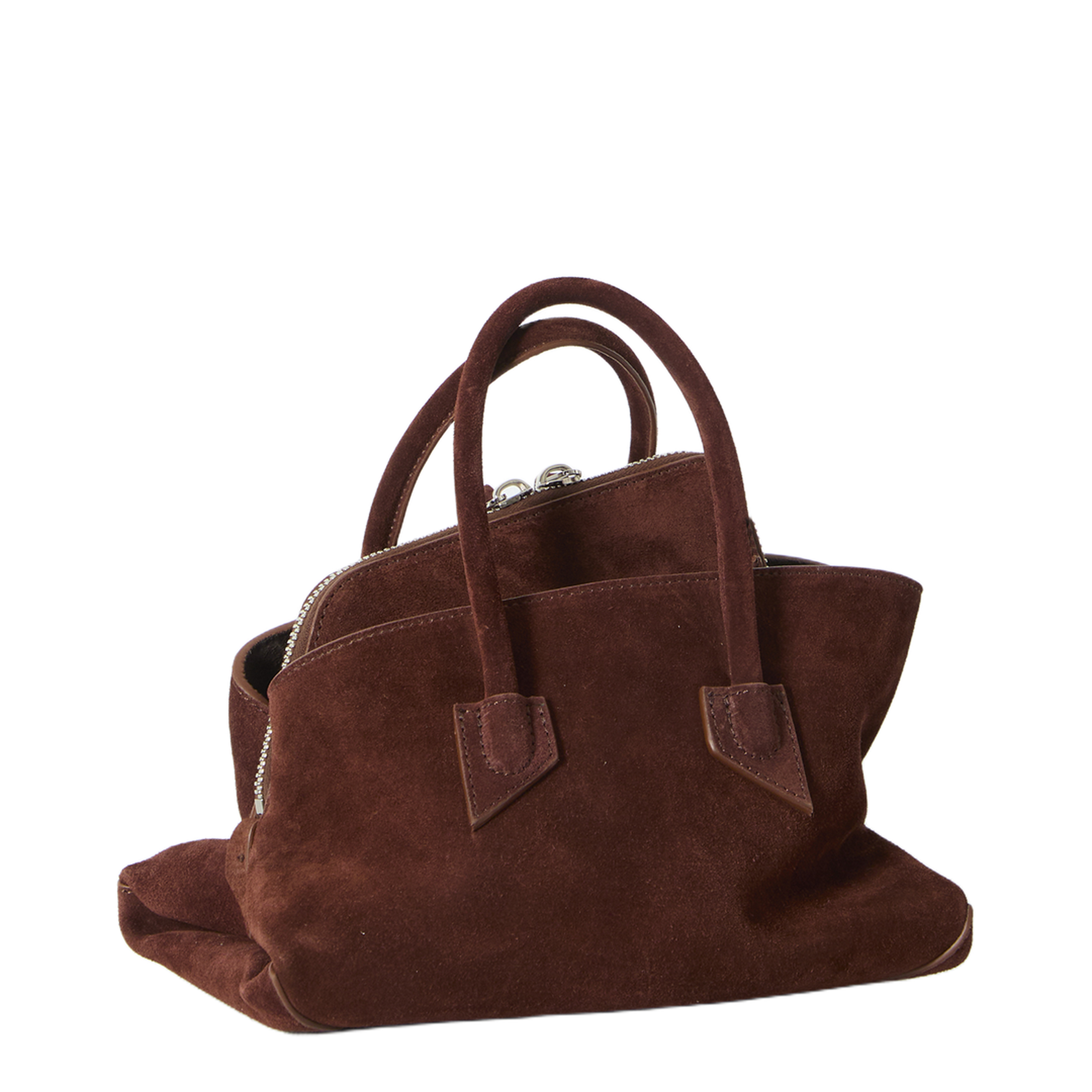 MAYFEYR - The Attico - La Passeggiata Top Handle Light Choco Bag Mini - 260WAH00063007AA850