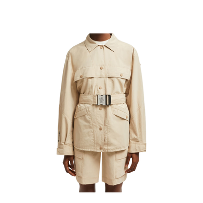 Beige Kaeng Belted Field Jacket