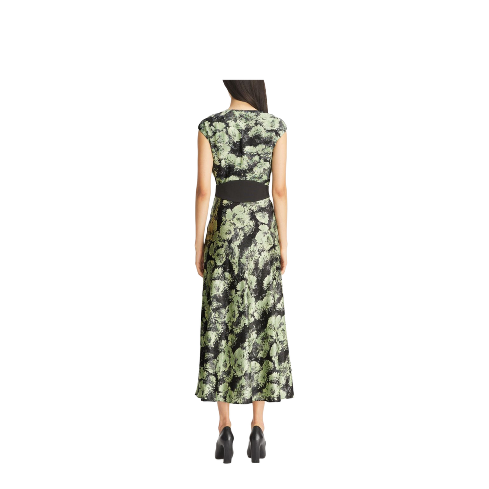 Printed midi dress