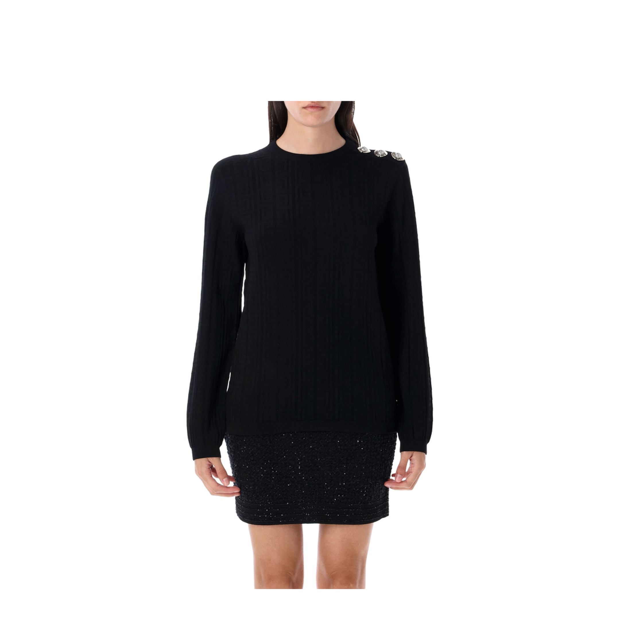 Knitted Sweater Black