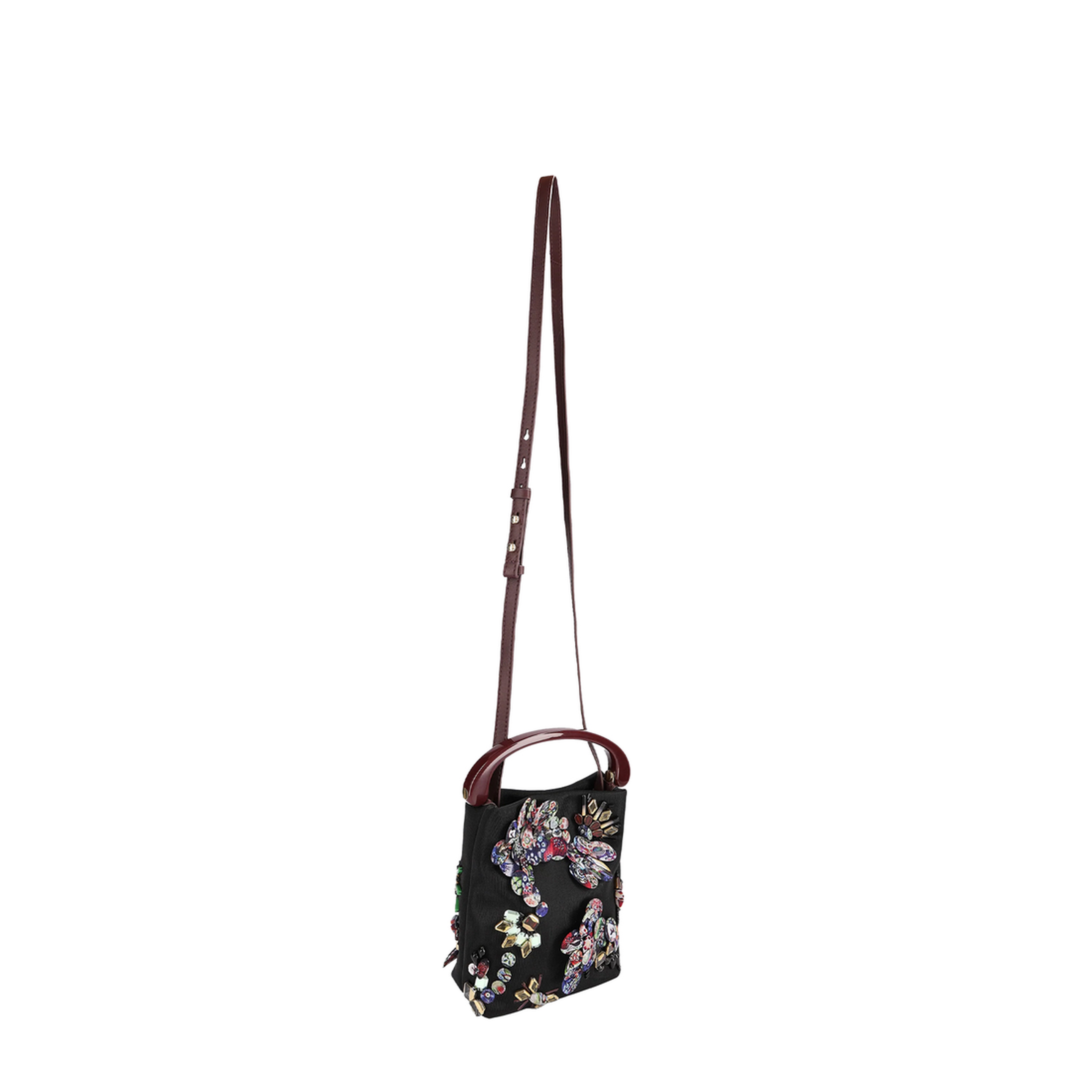 MAYFEYR - Dries Van Noten - Micro Handbag With Floral Embroidery - 01315070900900
