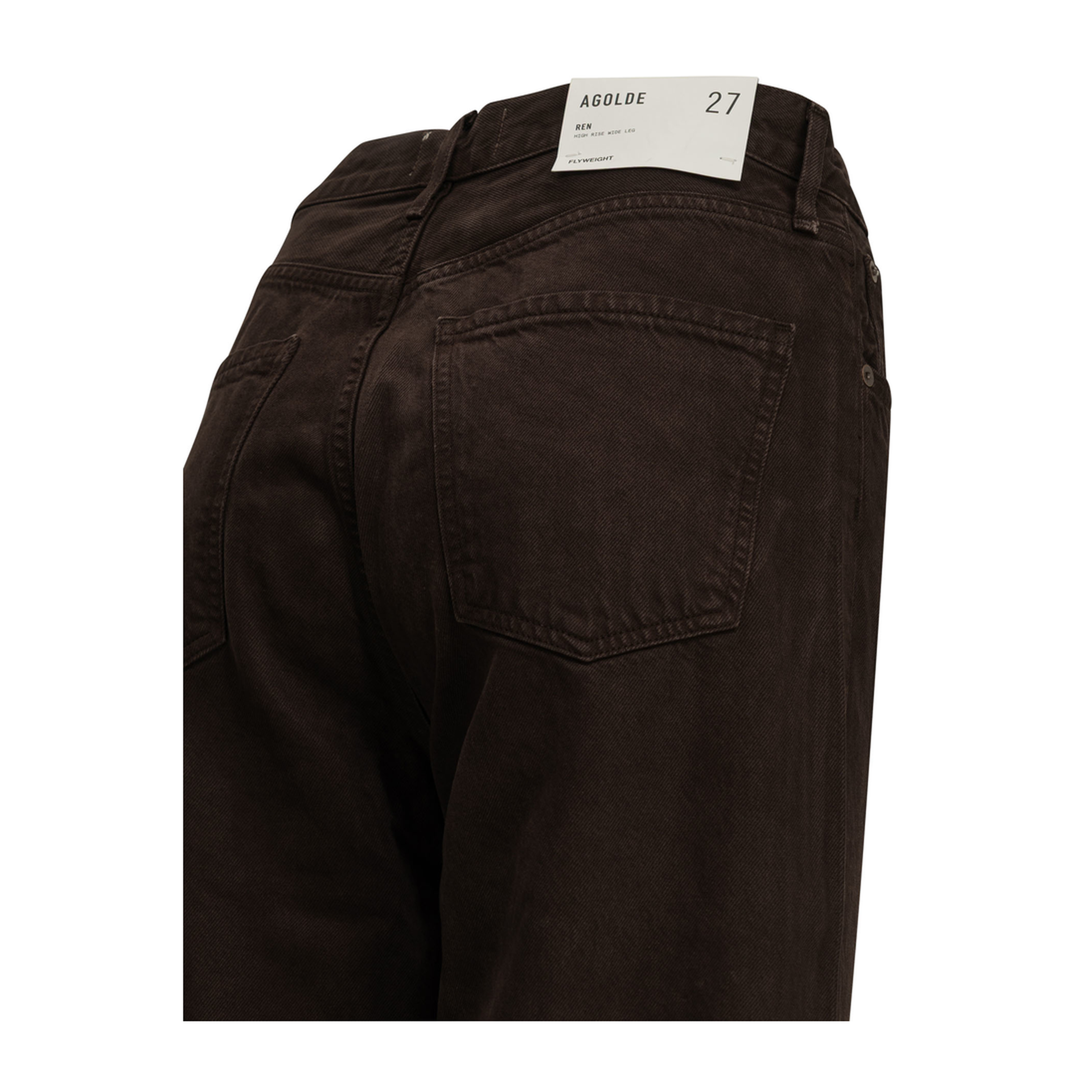 MAYFEYR - Agolde - Ren Wide Leg Jeans - A9191C1968SLOEBERRY