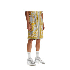 Versace silk bermuda shorts 'cup of