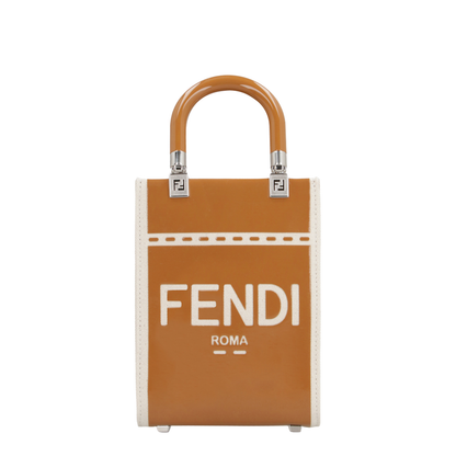Sunshine Small Canvas Top Handle Bags - Tan