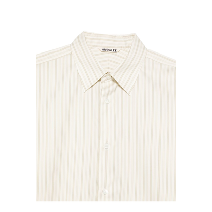 MAYFEYR - Auralee - Shirts Ivory - A26SS01CSIVORYSTRIPE