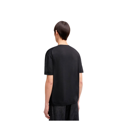 Silk & Cotton Knit T-Shirt