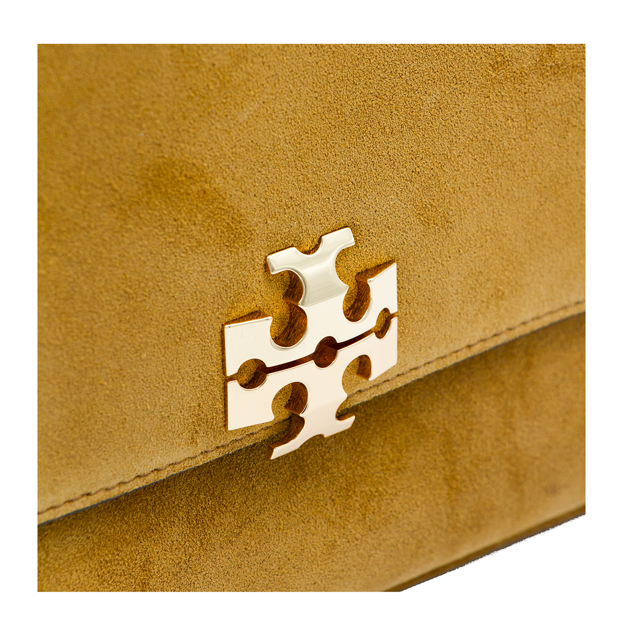 Charlie Suede Shoulder Bag - Toffee