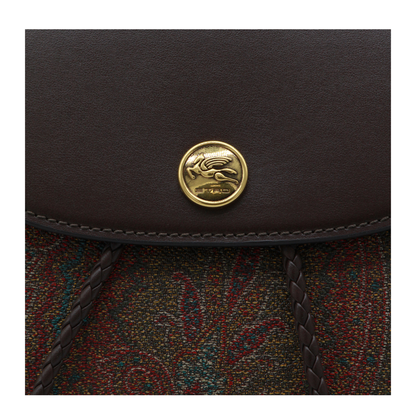 Essential S Arnica Small Jacquard Backpack - Brown