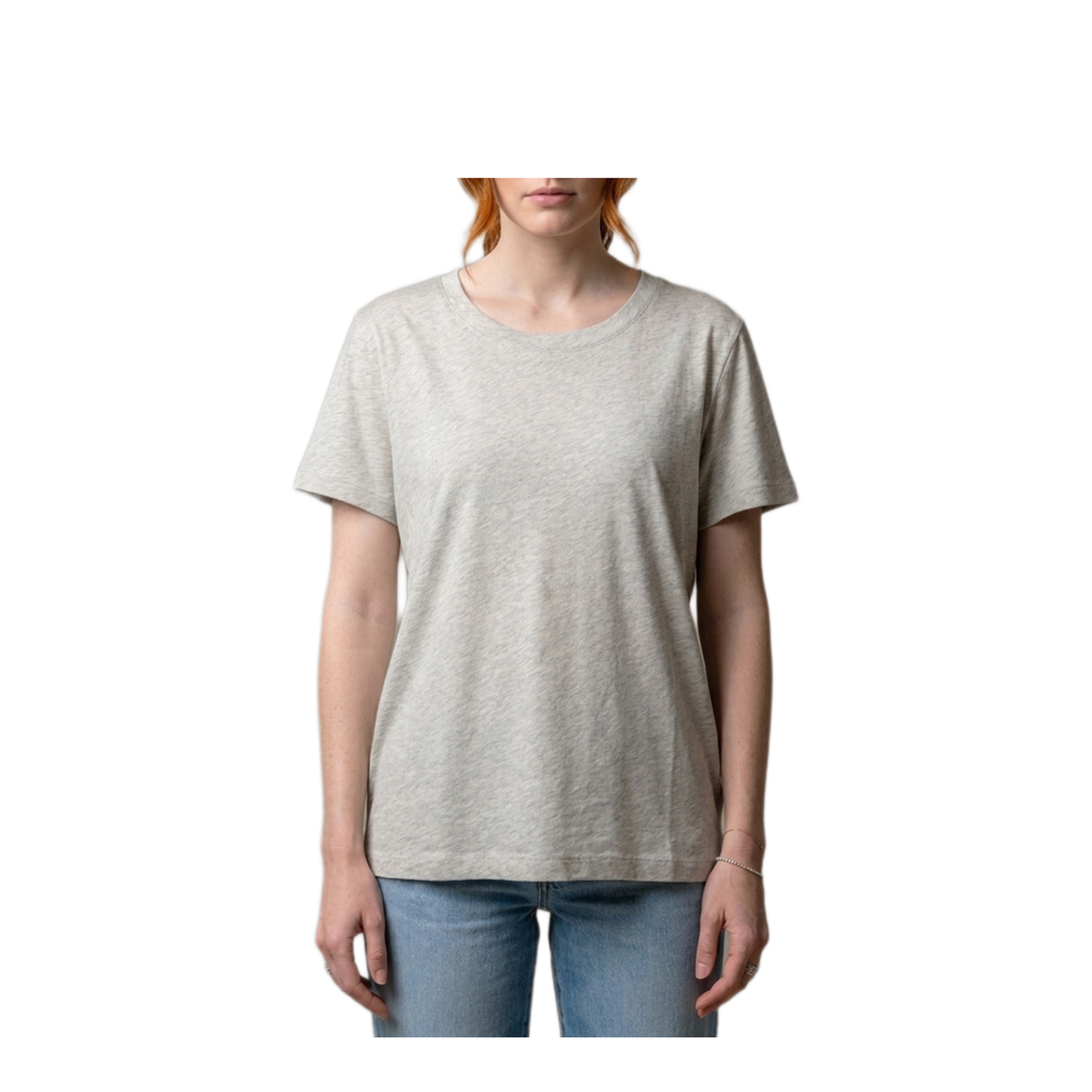 MAYFEYR - The Row - Light Gray Melange Dera T-Shirt - R000680K801LRM