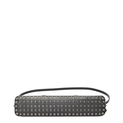 Rockstud East-West Zip-Up Tote Bag