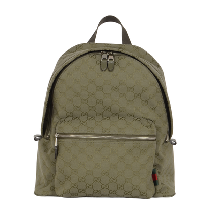 GG Canvas Medium Backpack