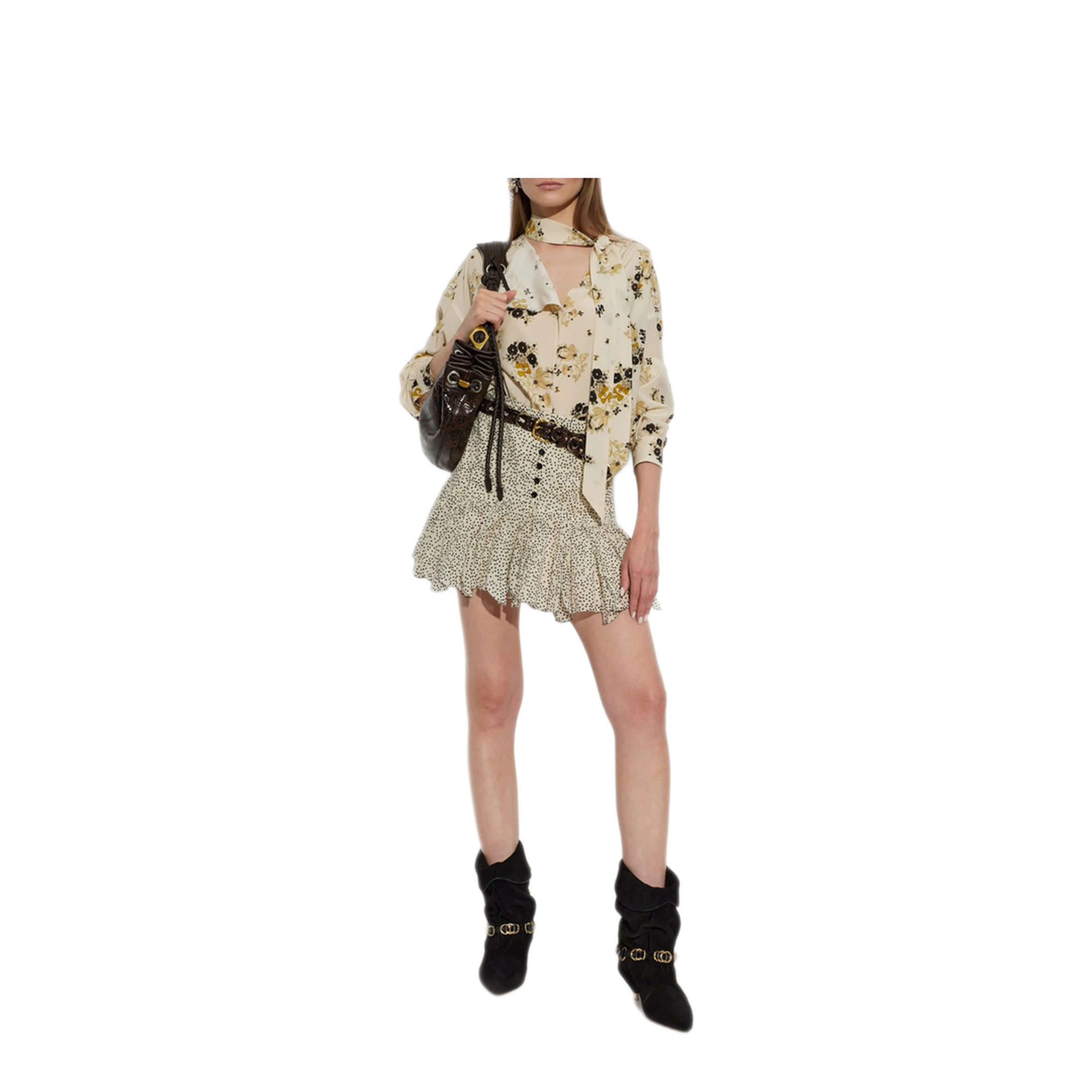 MAYFEYR - Isabel Marant - Printed Silk Blouse - HT0896FAD3J07I
