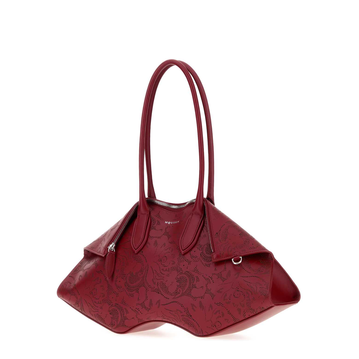 MAYFEYR - Alexander Mcqueen - Manta Clutch Red Leather Handbag - A00BJR1BL526440
