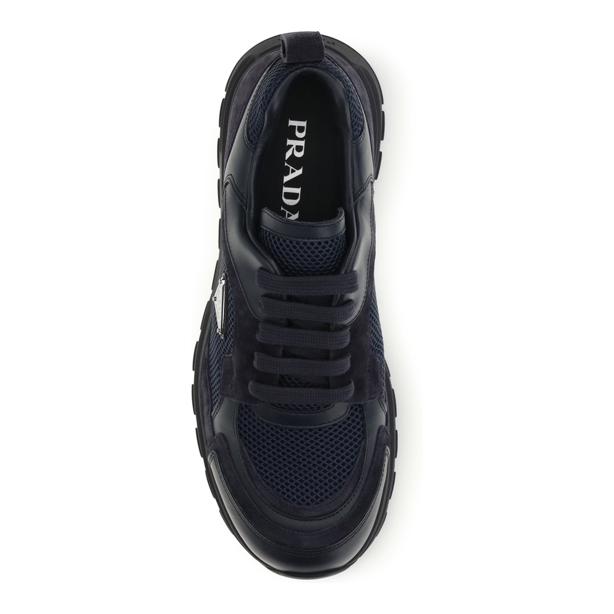 MAYFEYR - Prada - Prax Leather And Fabric Sneakers - 2EE489FG0003ZQDF0008