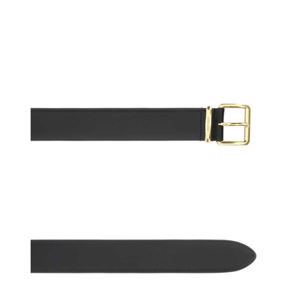 MAYFEYR - Miu Miu - Black Leather Belt - 5CC5362AIXF0002