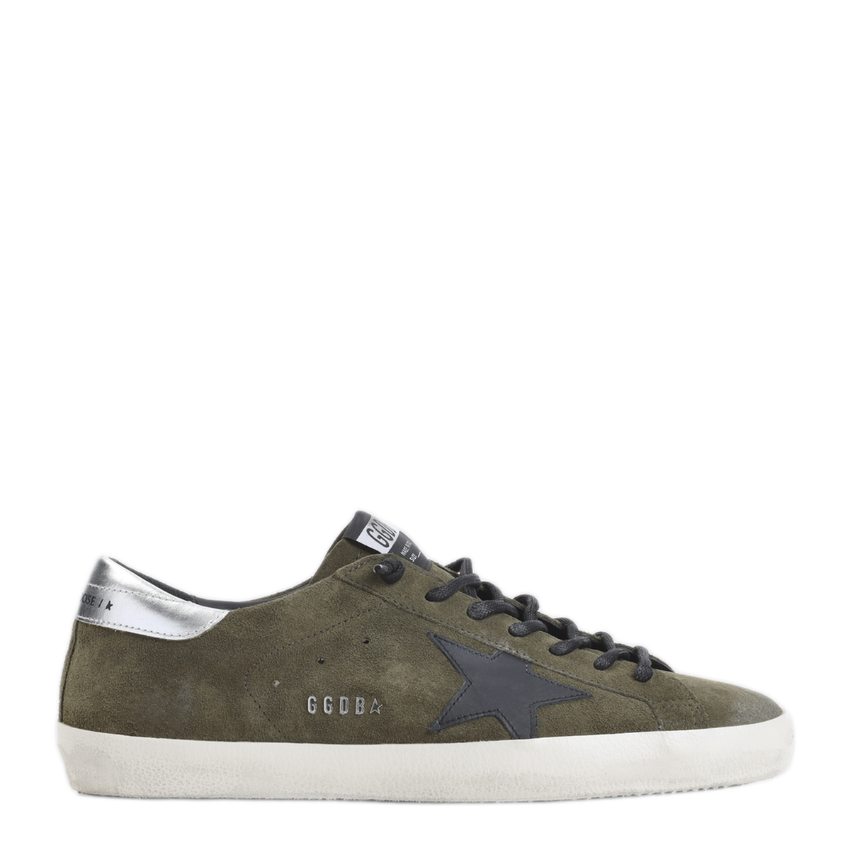 MAYFEYR - Golden Goose - Dark Green Black Silver Superstar Sneakers - GMF00101F00869736102