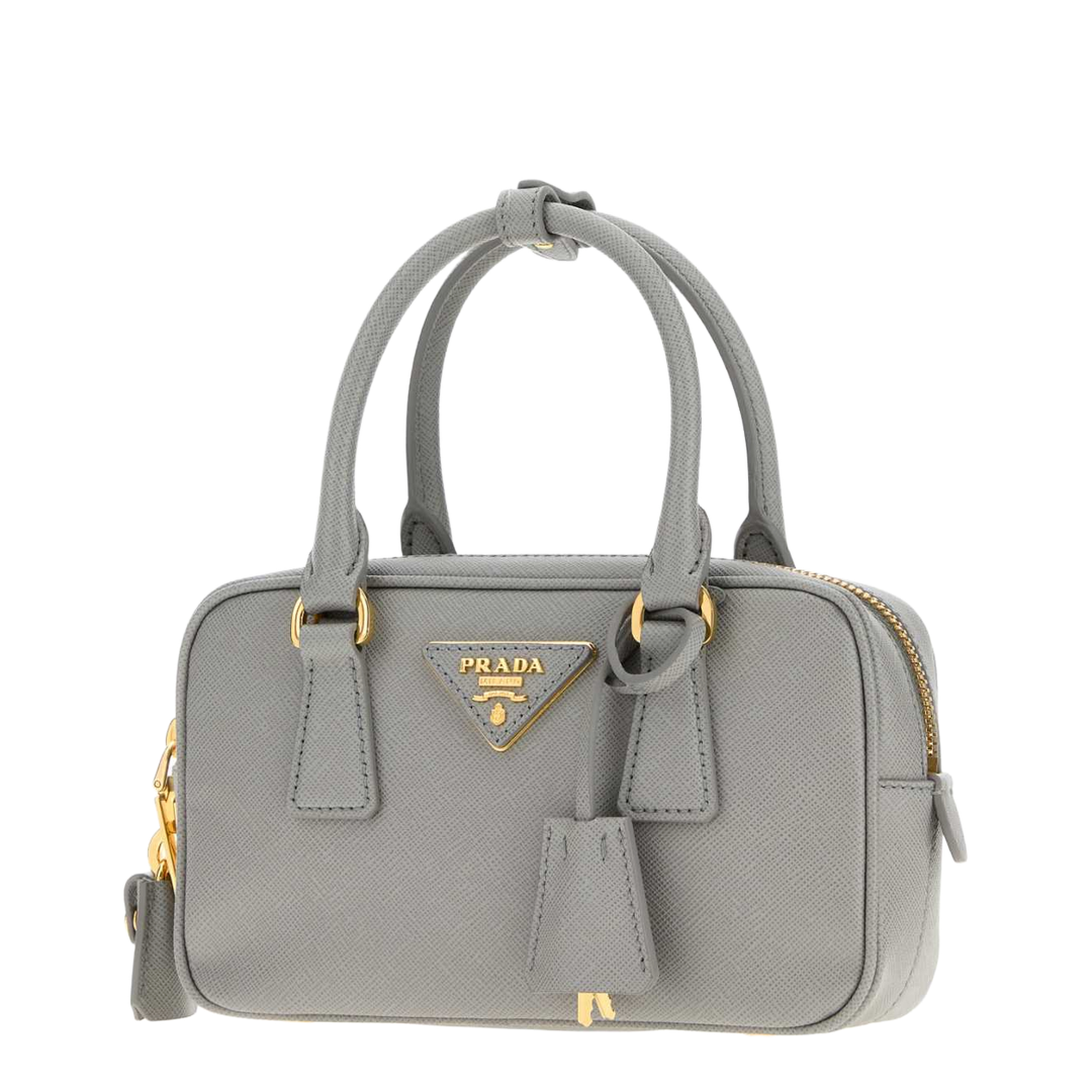MAYFEYR - Prada - Powder Blue Leather Handbag - 1BB157VEOONZVF0424